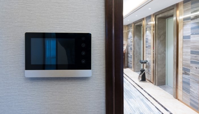 Video intercom systeem monitor