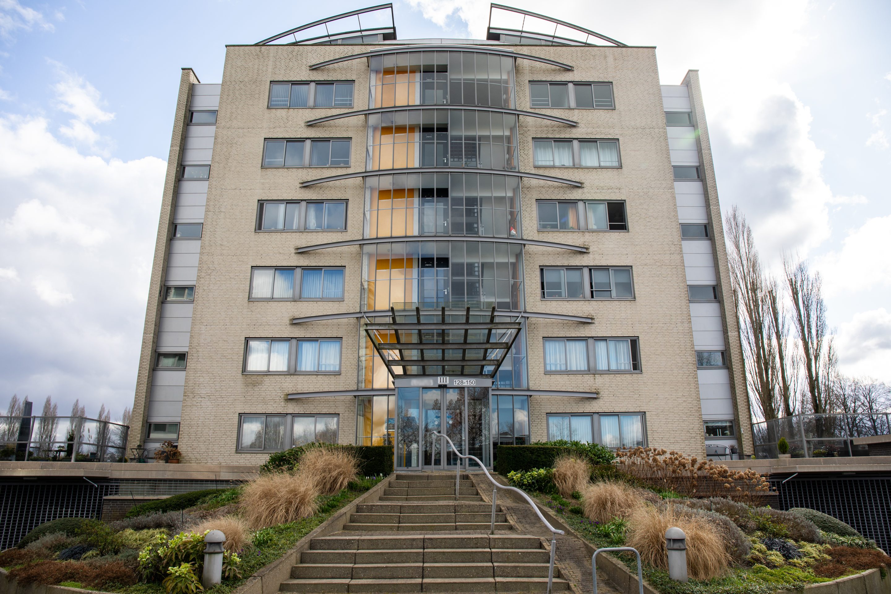 Appartementencomplex met centrale entree
