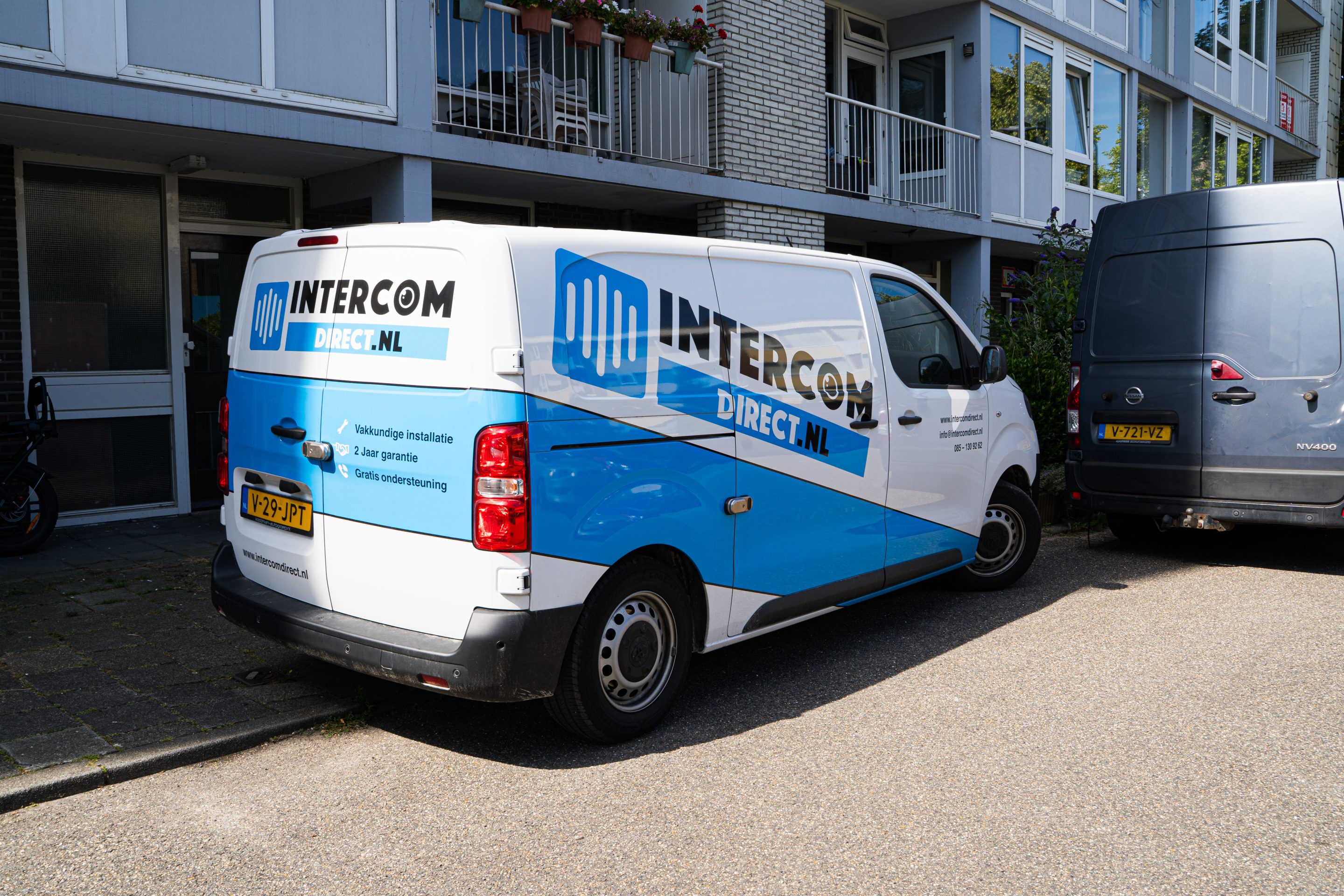 IntercomDirect project bekabeling en intercomvervanging Leiden